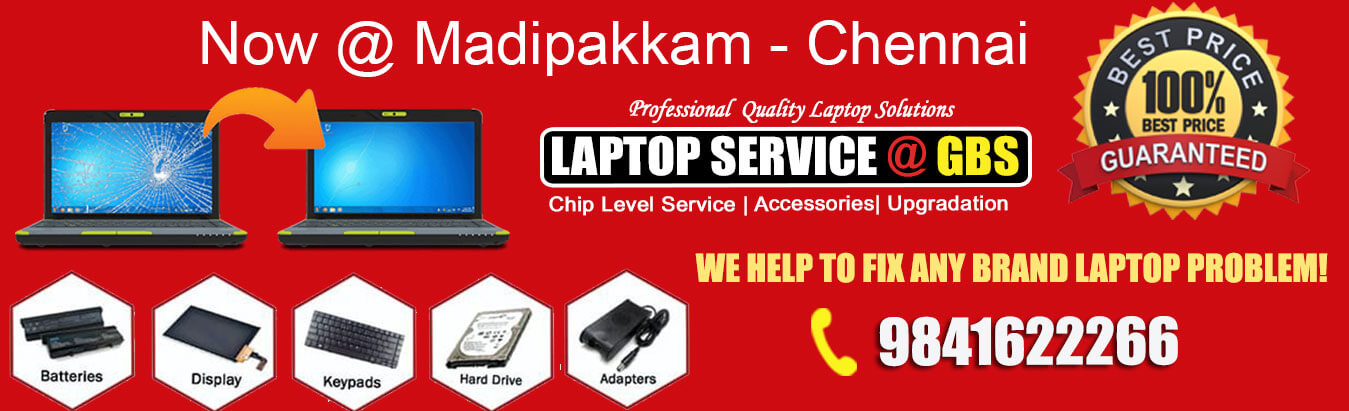 laptop service center in madipakkam
